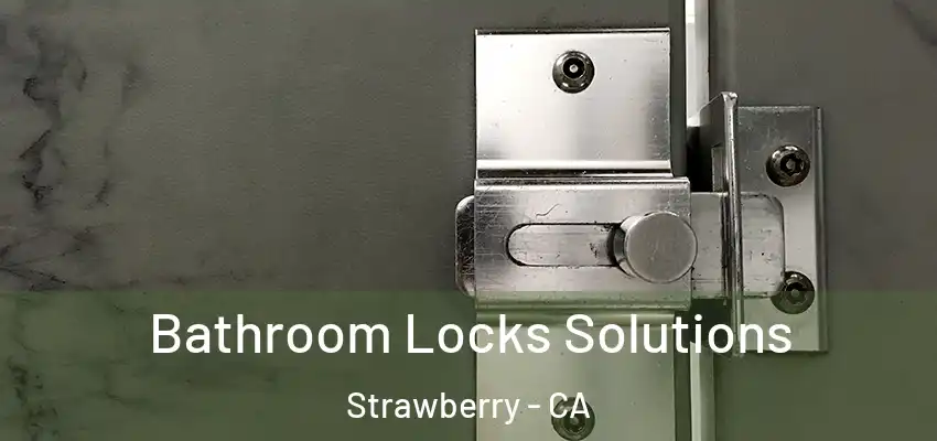  Bathroom Locks Solutions Strawberry - CA