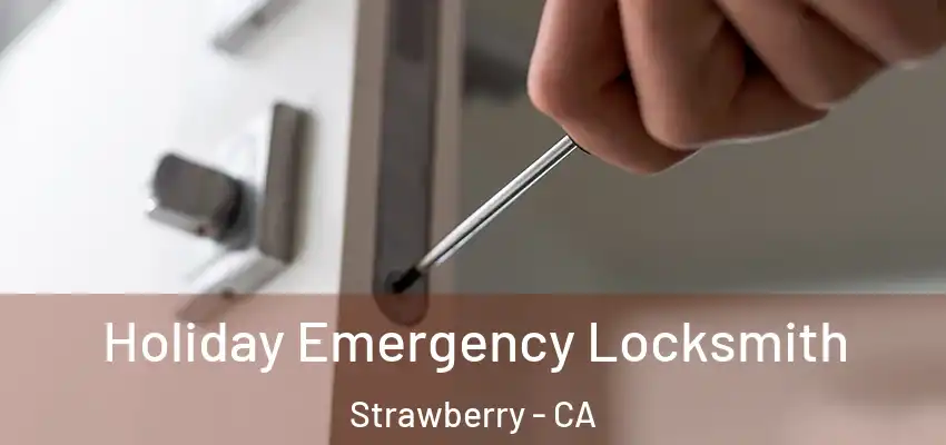  Holiday Emergency Locksmith Strawberry - CA